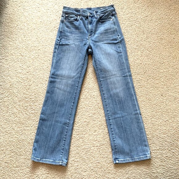 AYR Jeans. The Pop. Straight Leg. Size 28. Stretchy. Sustainable. Women. L.A. - Picture 3 of 12